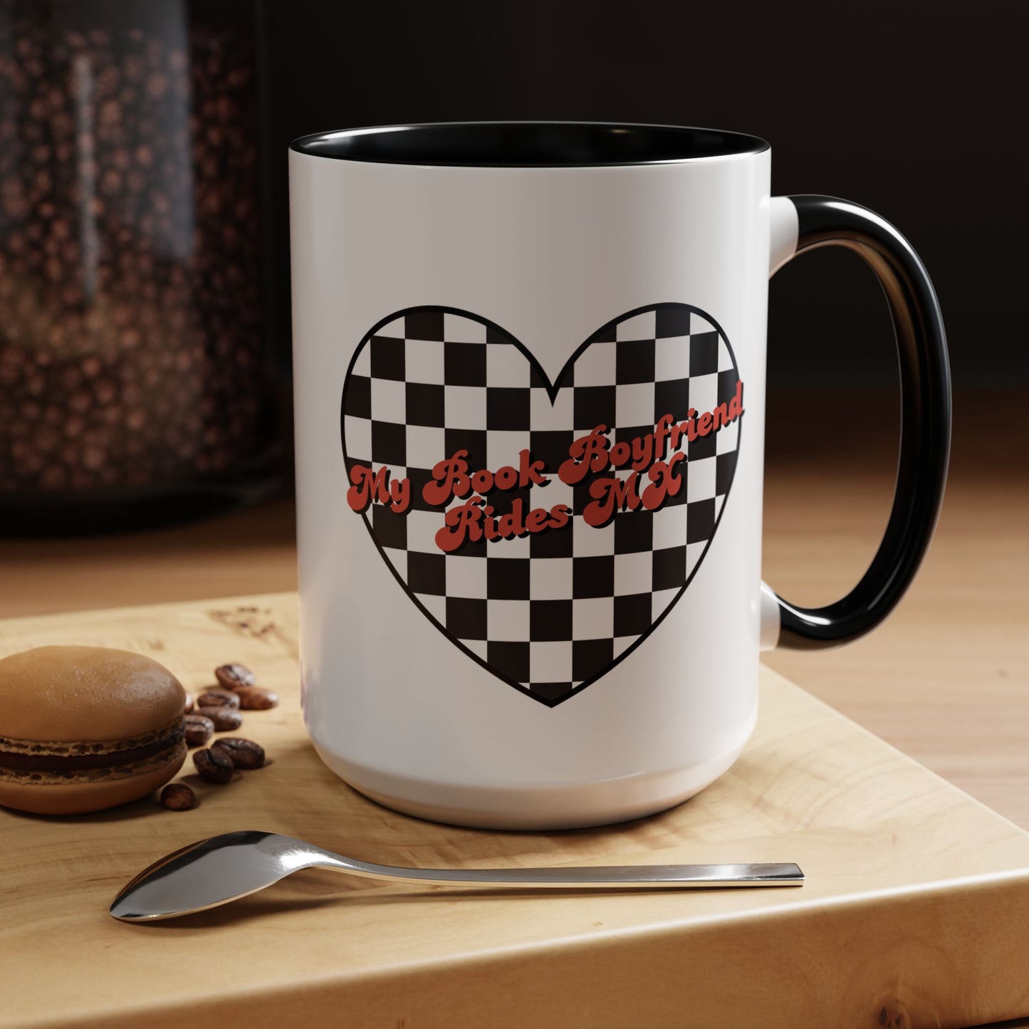 Motocross Romance Coffee Mug, Book Loving Mug, 11oz Mug,