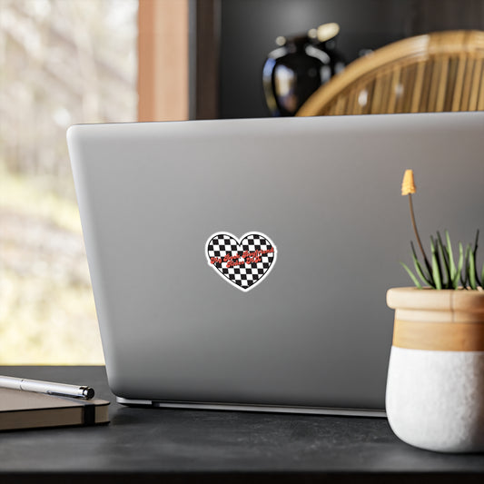 Kiss-Cut Vinyl Decals "My Book Boyfriend Rides MX"